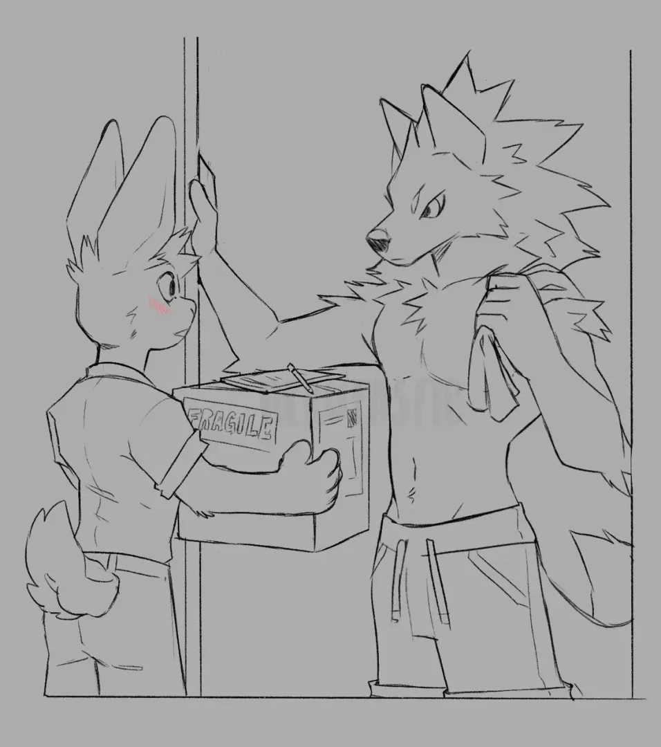 Package delivery! (@herutastic)