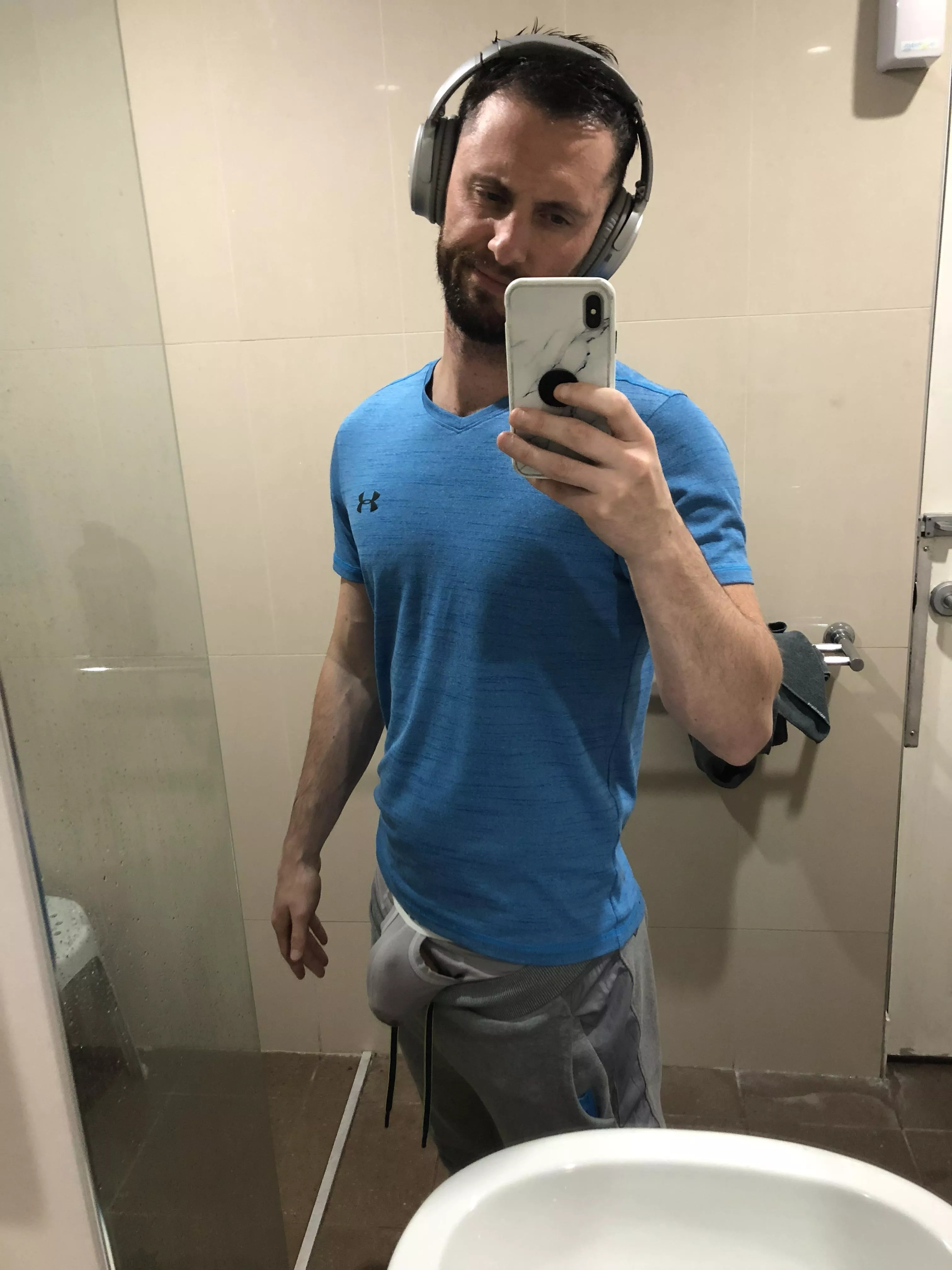 Packing at the gym