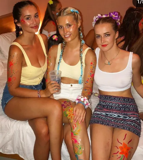 Painted tattoos