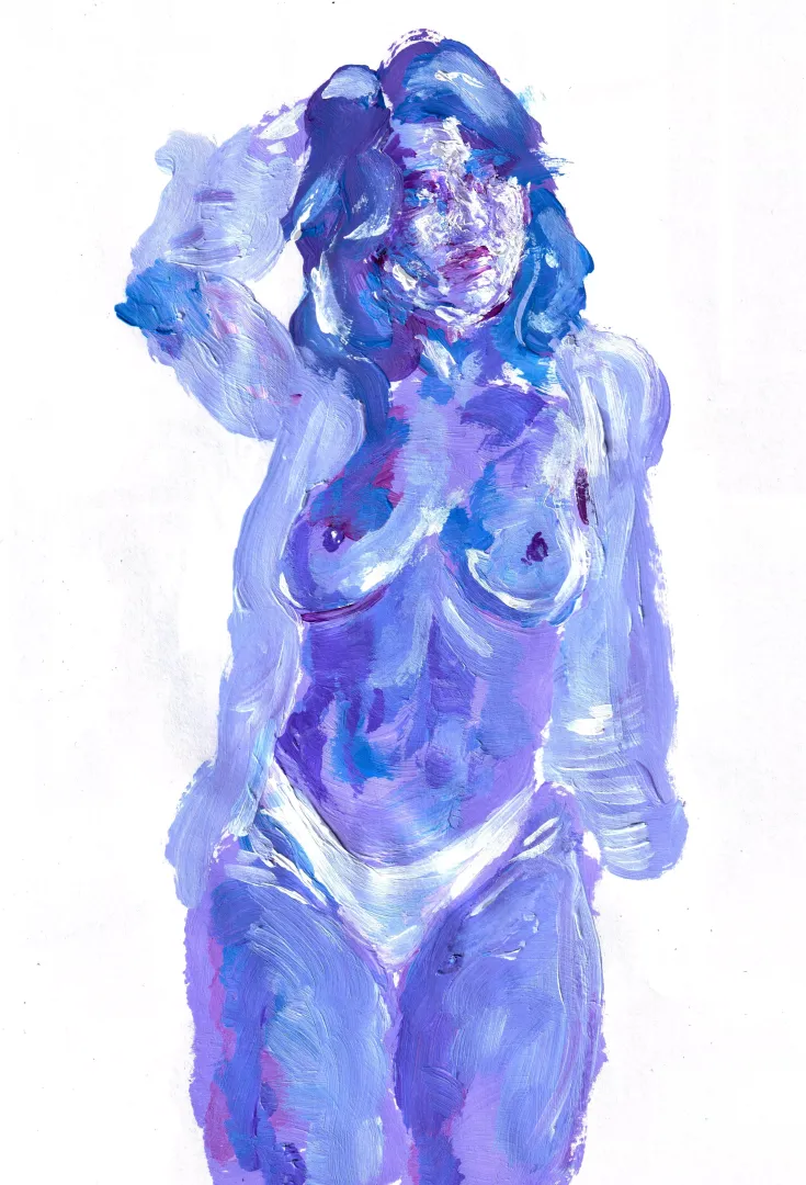 Painting of Mia