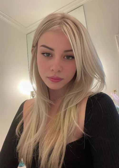 Pale, blonde and virgin. Do you know of a combo better than this?