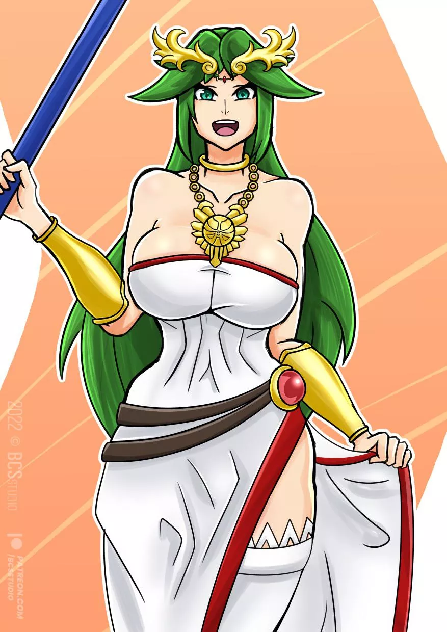 Palutena - Kid Icarus (by BCSstudio)