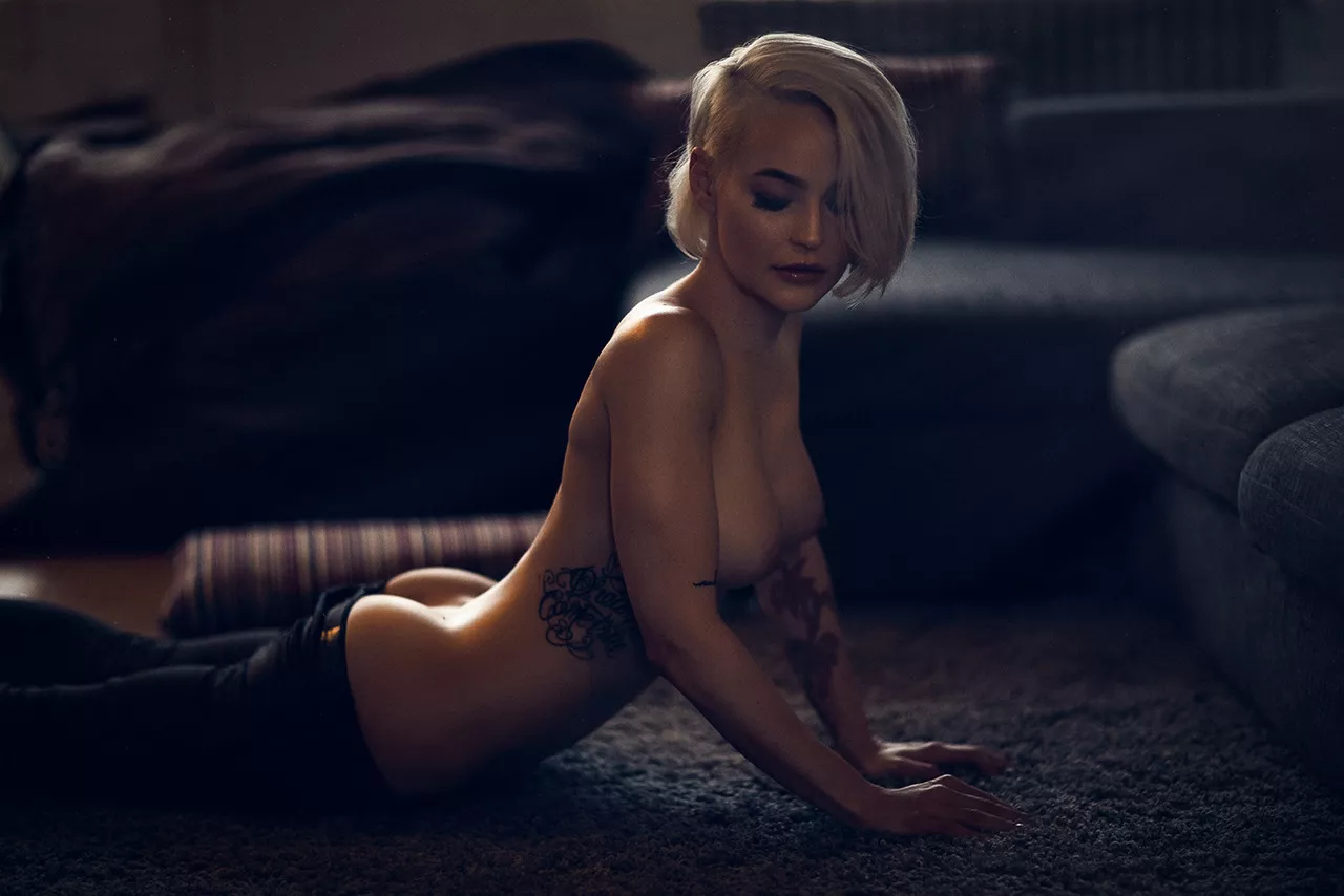 Pants barely on