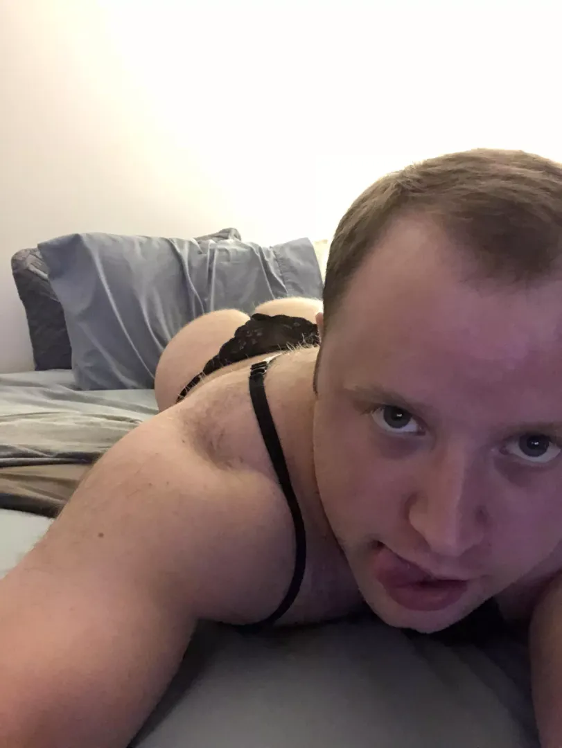 Panty boys ass
