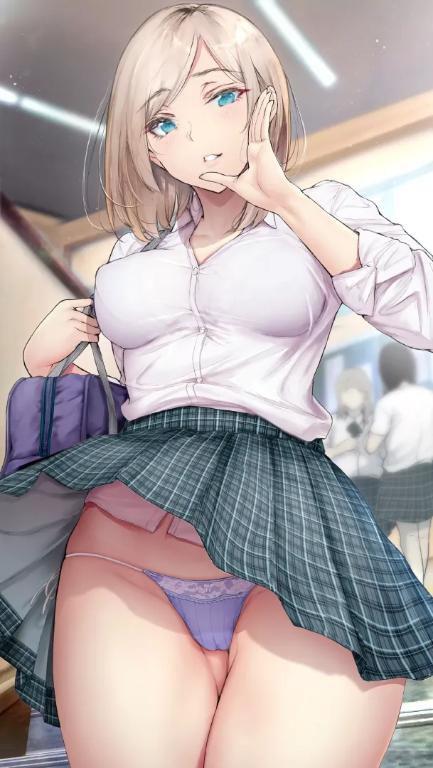 panty flash