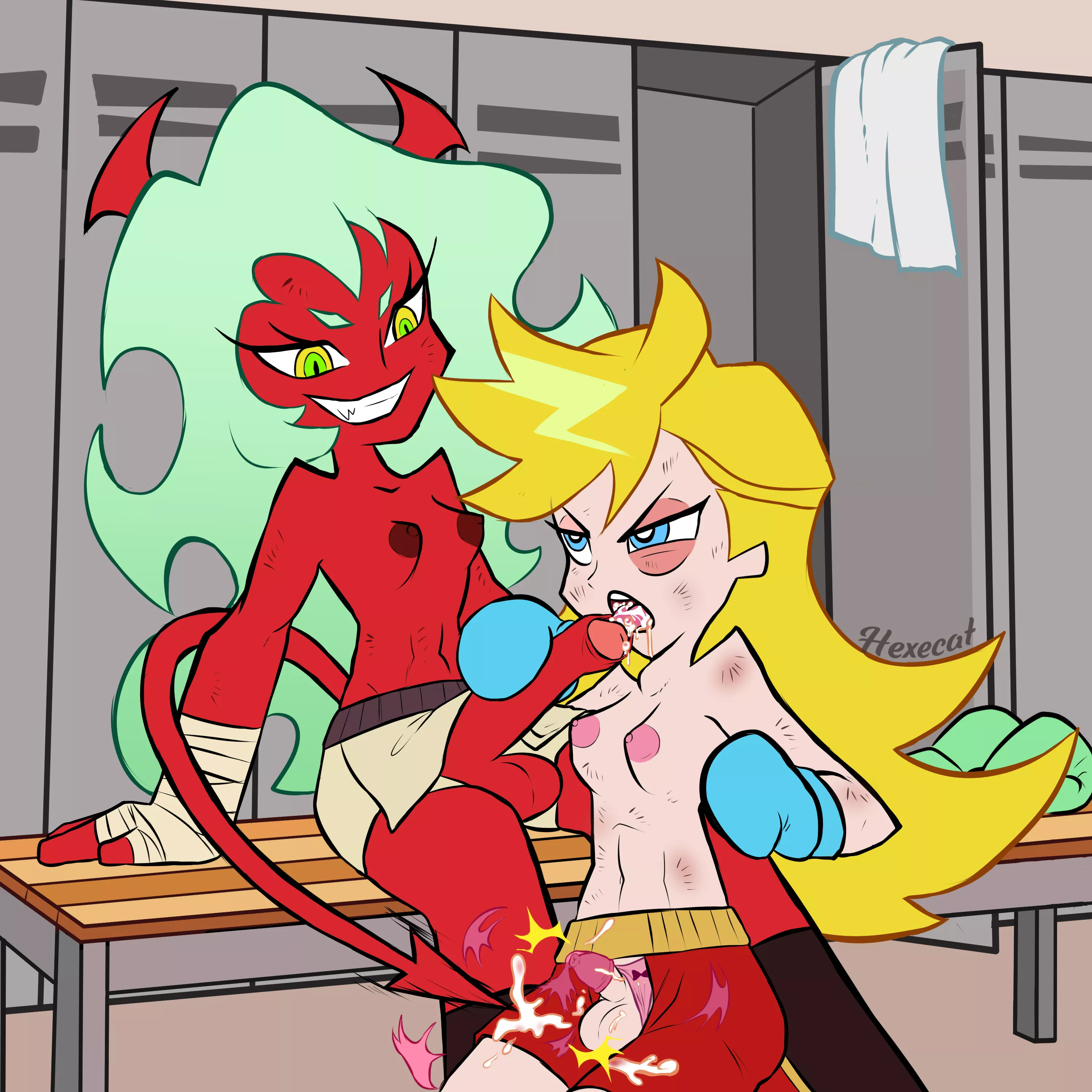 Panty lost the bet, Commission (Hexecat)