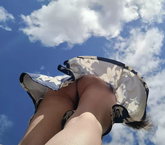 Partly cloudy with chance of booty 😜