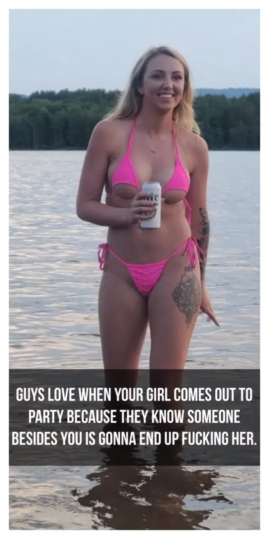 Party slut.