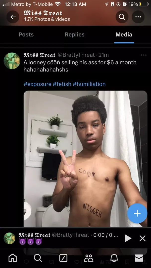 payed for this white goddess to expose me on her page