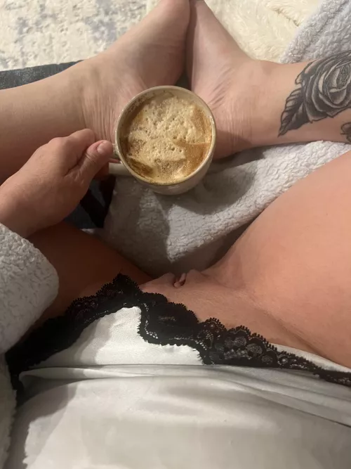 Peaceful coffee. Enjoy your day. 