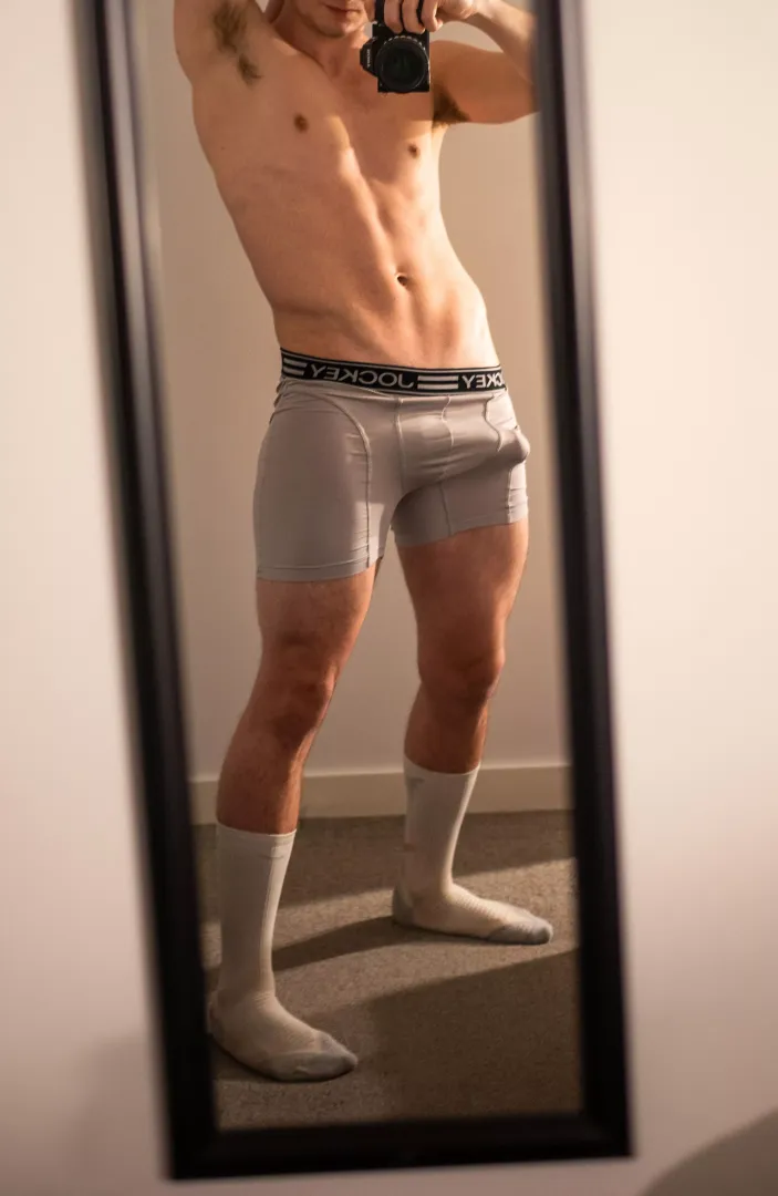 Peel these underwear off and play with it all Saturday long?
