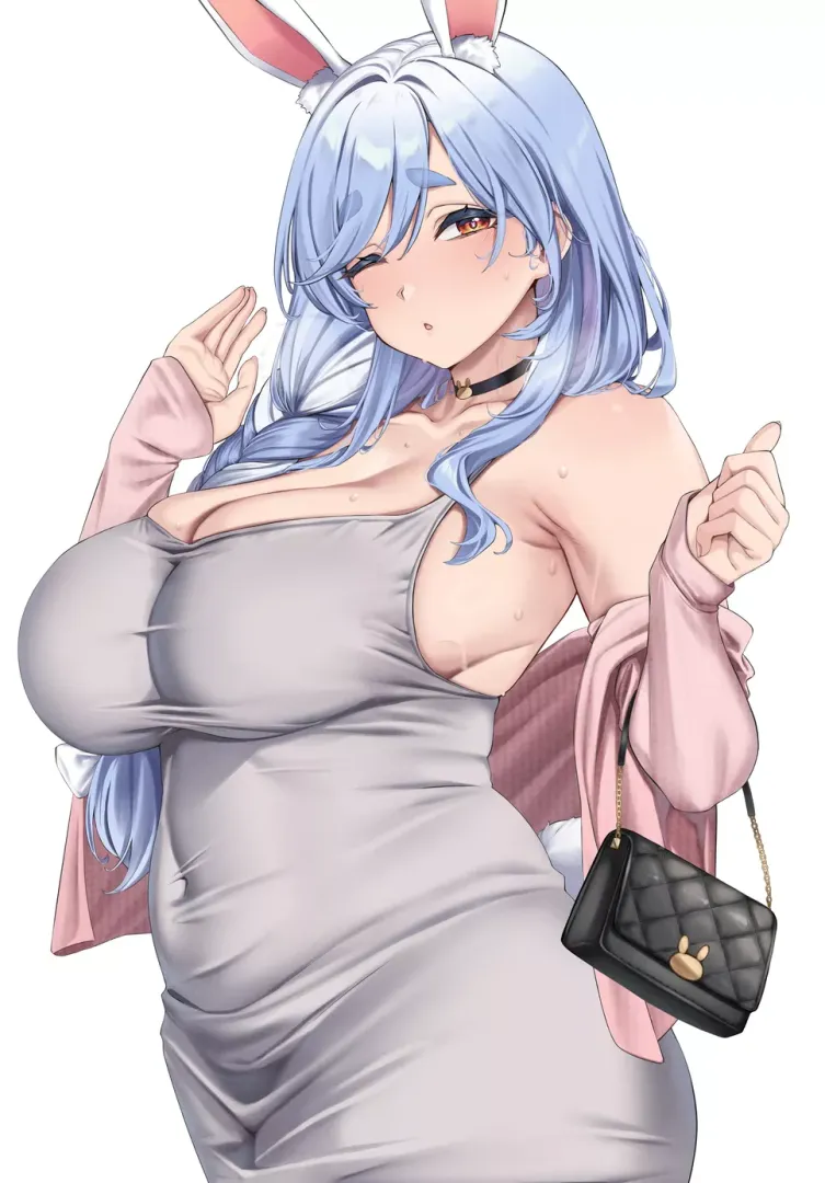 Peko-Mama in a Dongtan dress (Moisture) [Hololive]