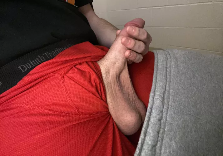 People stare when I wash them in the gym showers :)