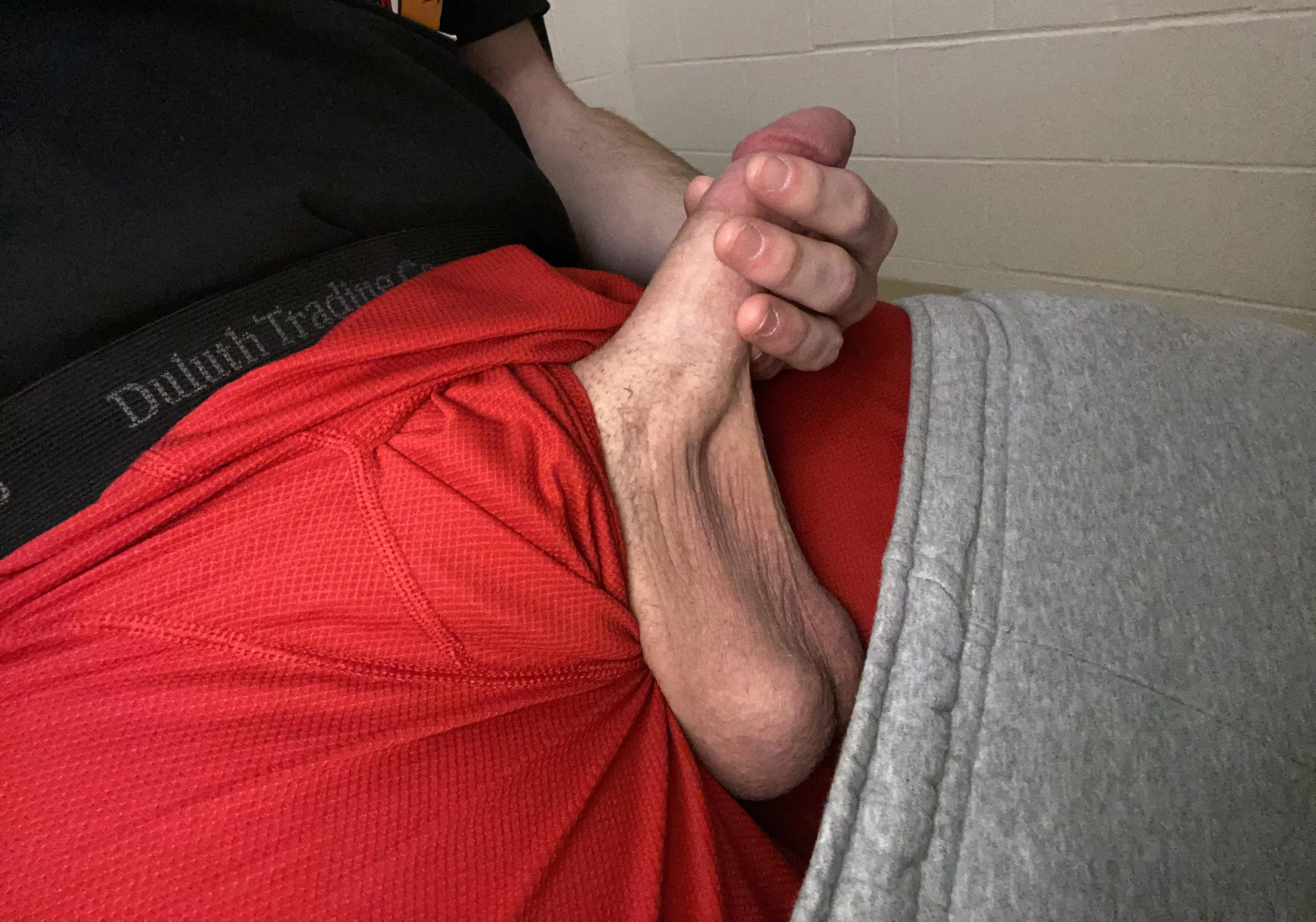 People stare when I wash them in the gym showers :)