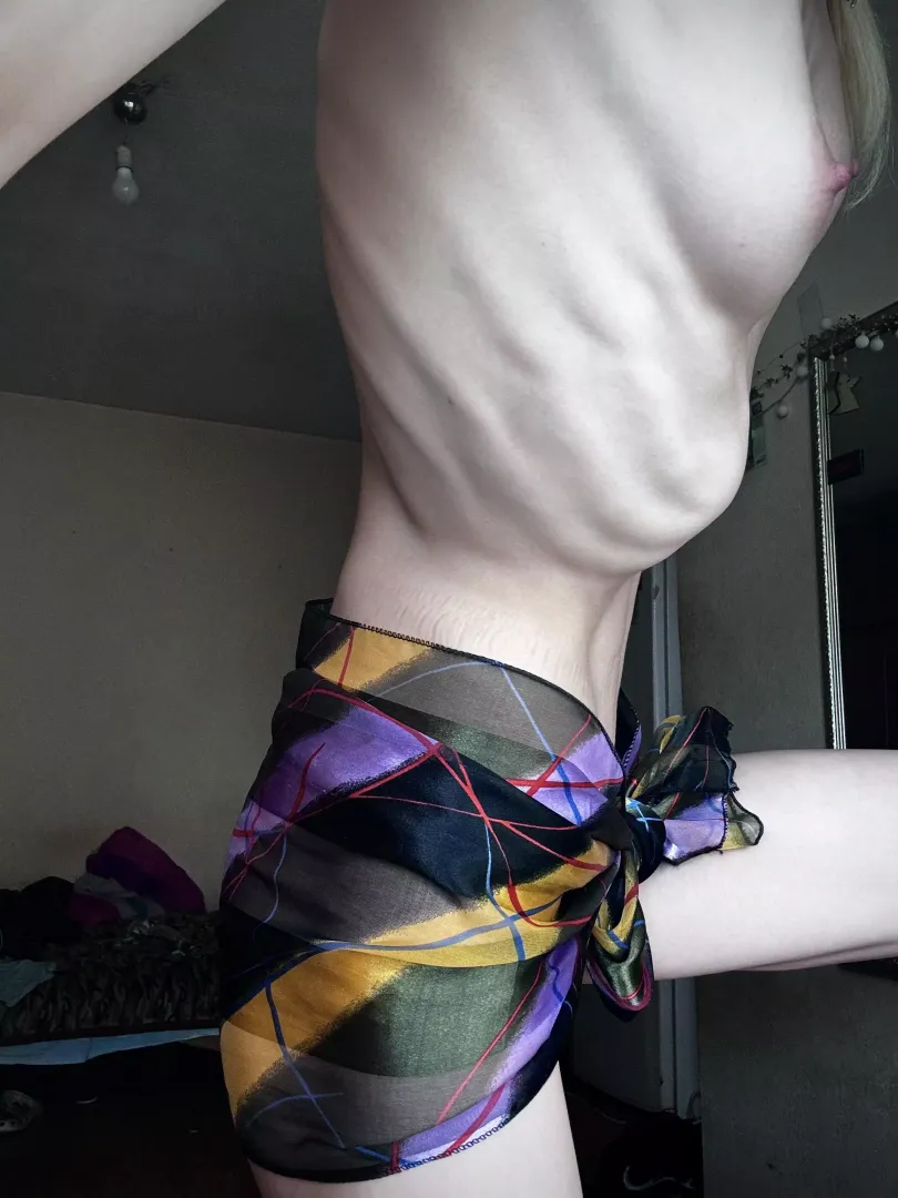 perfect size tits to match my tiny body ;)
