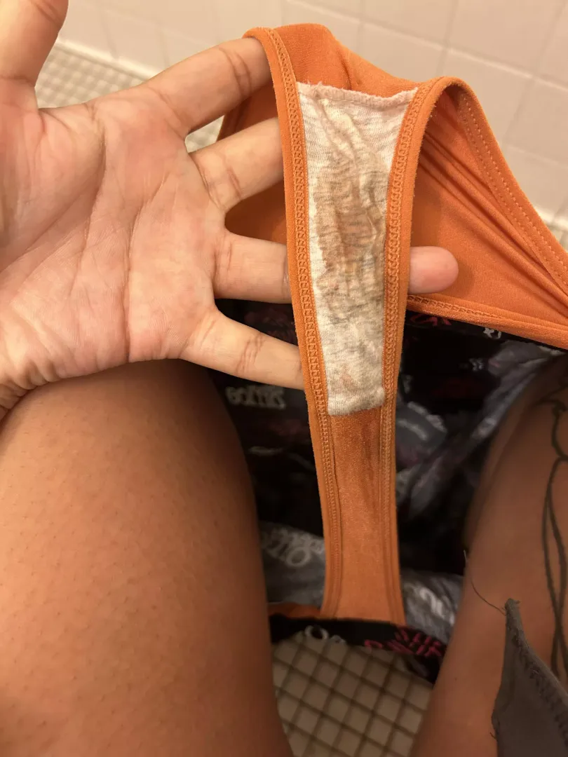 Period & cum filled panties