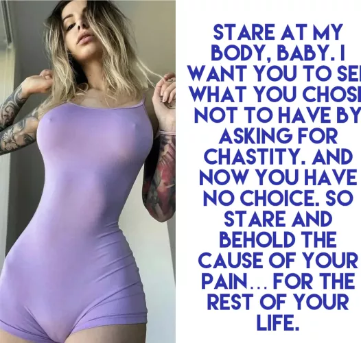Permanent Chastity.