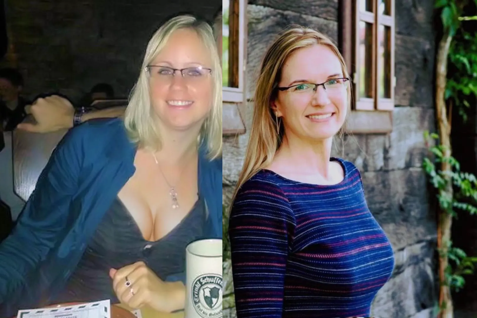 Pick a Blondie with glasses [2]