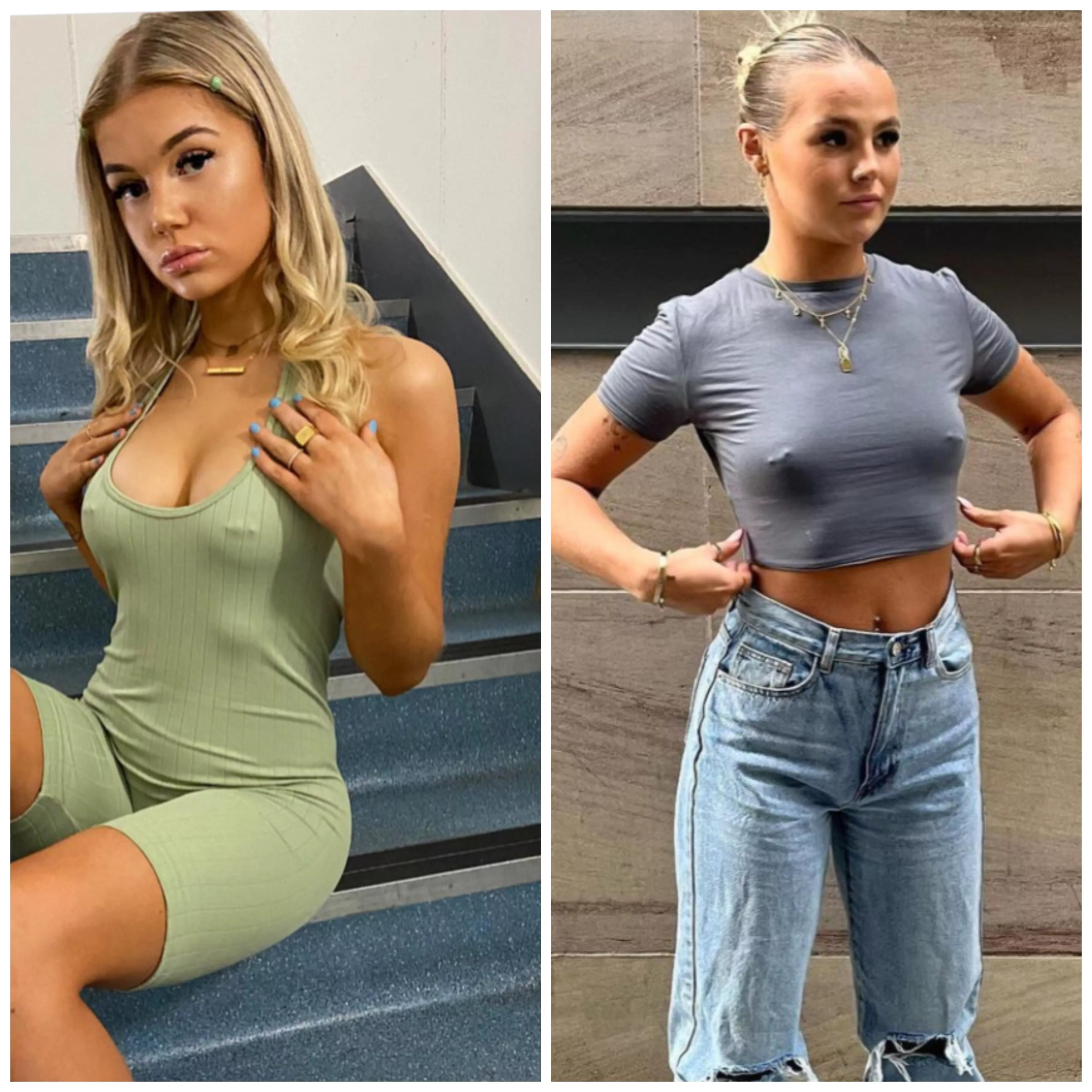 Pick one of these double pierced chavs!