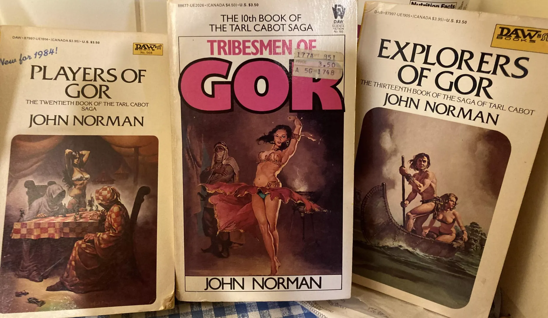 Picked up these 3. Which one should I start first? from a SF/literary perspective, or a hubba hubba perspective.