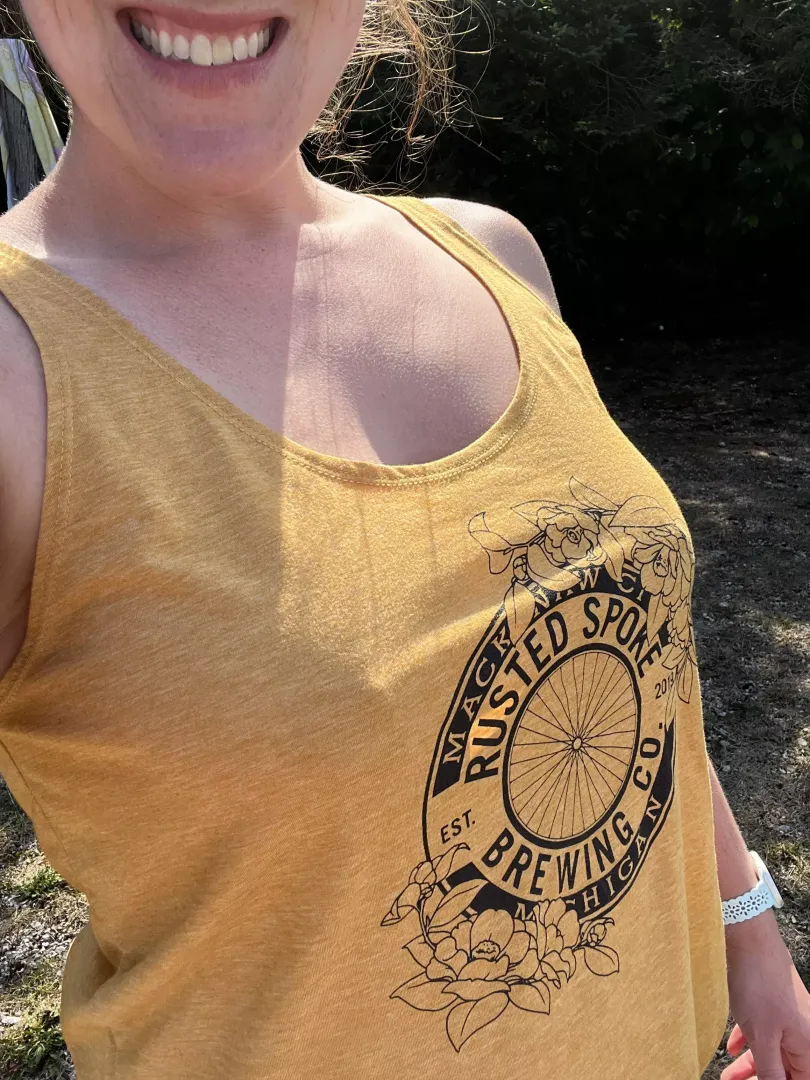Picked up this shirt at dinner last night!