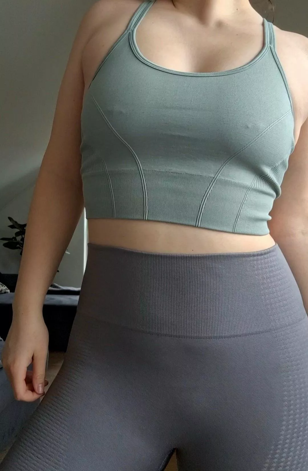 Piercings showing through 