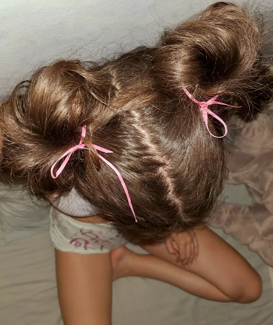 Pink buns 🎀