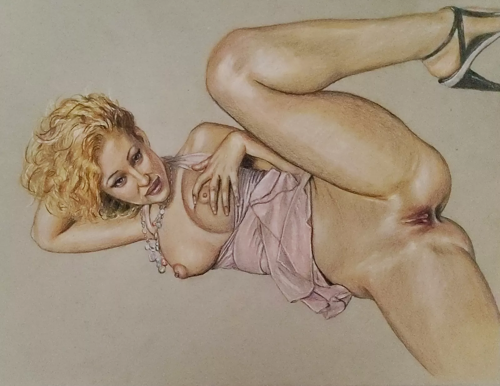 Pink Dress by Jimmy