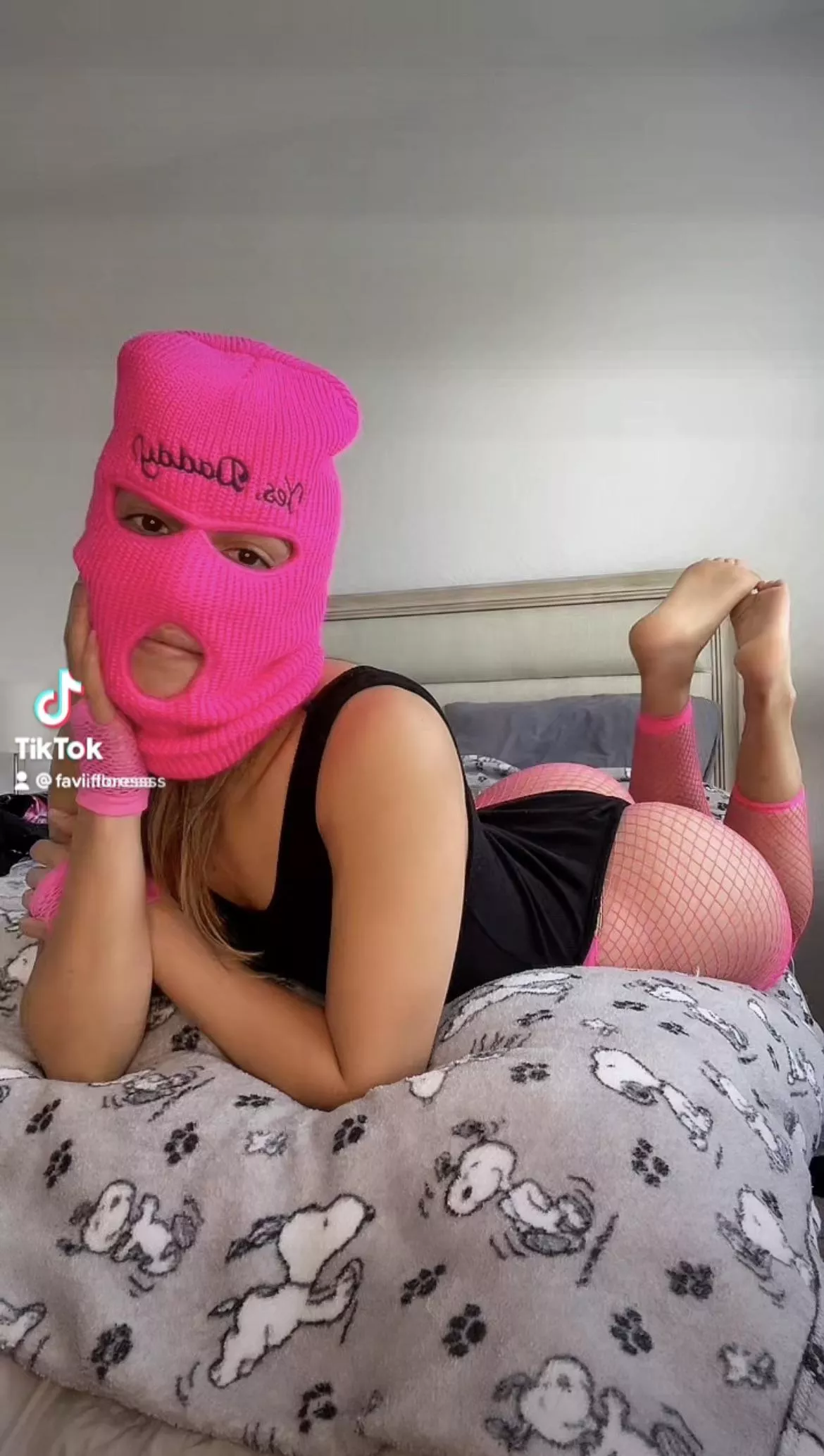 Pink fishnets- do you like it?