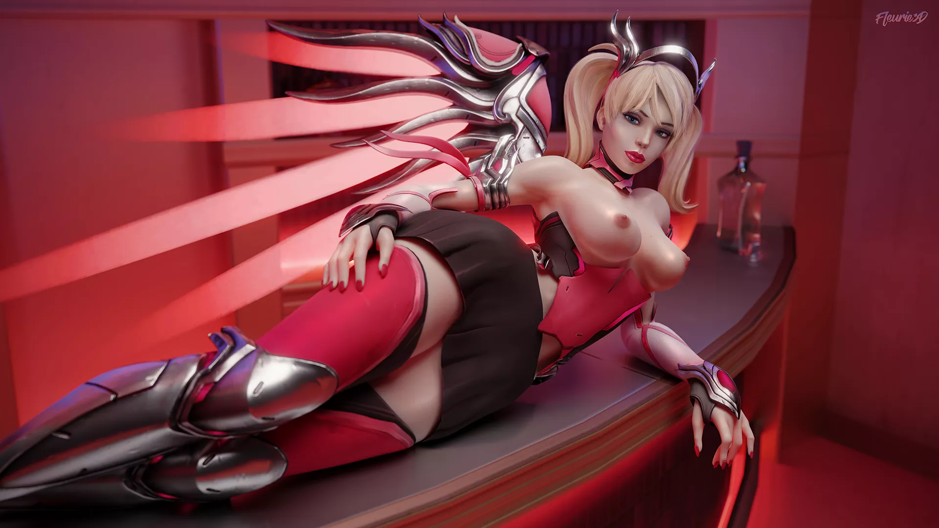 Pink Mercy, (Fleurie3D)