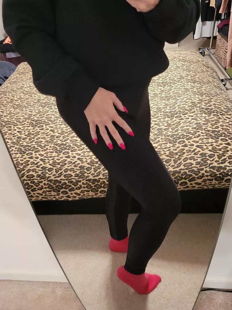 Pink on Black…