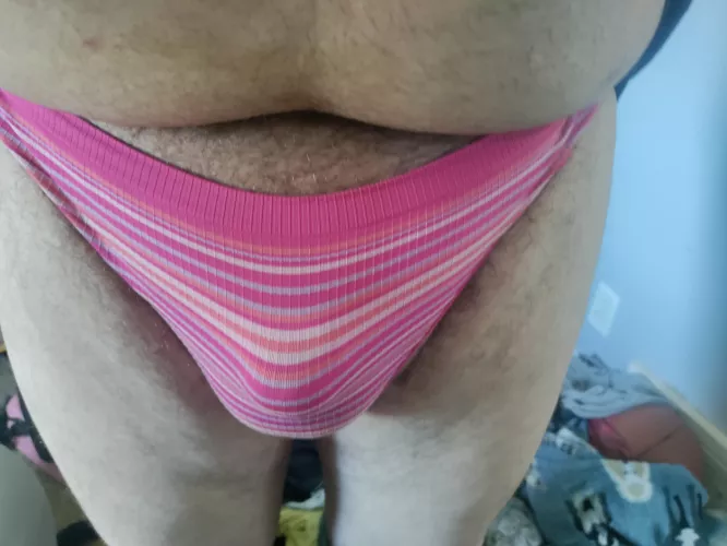 Pink with stripes