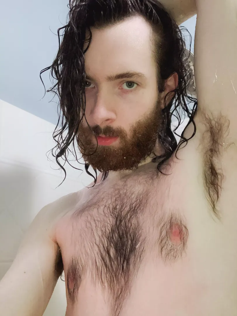 Pits in the shower