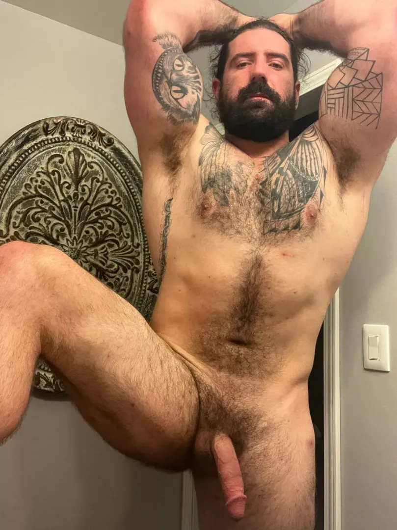 Pits so hairy ppl think I use photoshop lol