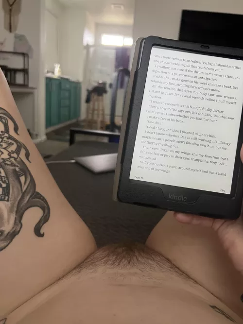 Play with me while I finish my book