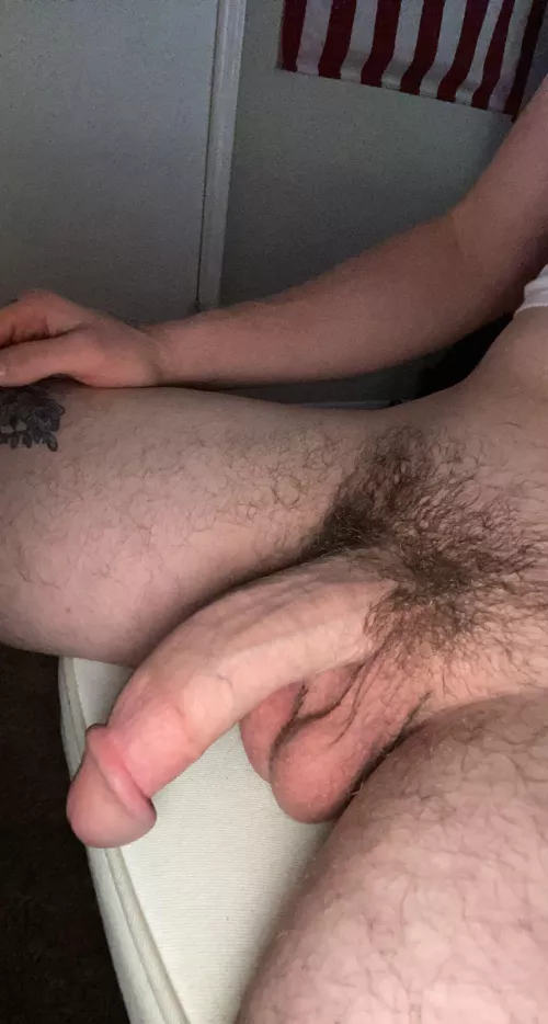 Play with my balls or cock?