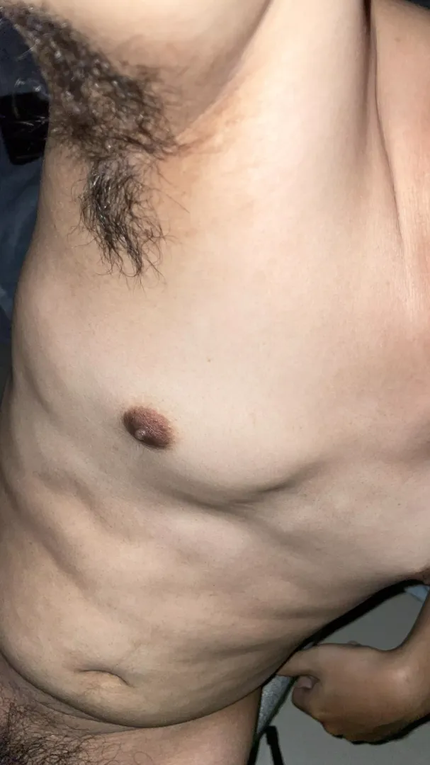 Play with my pits hair please