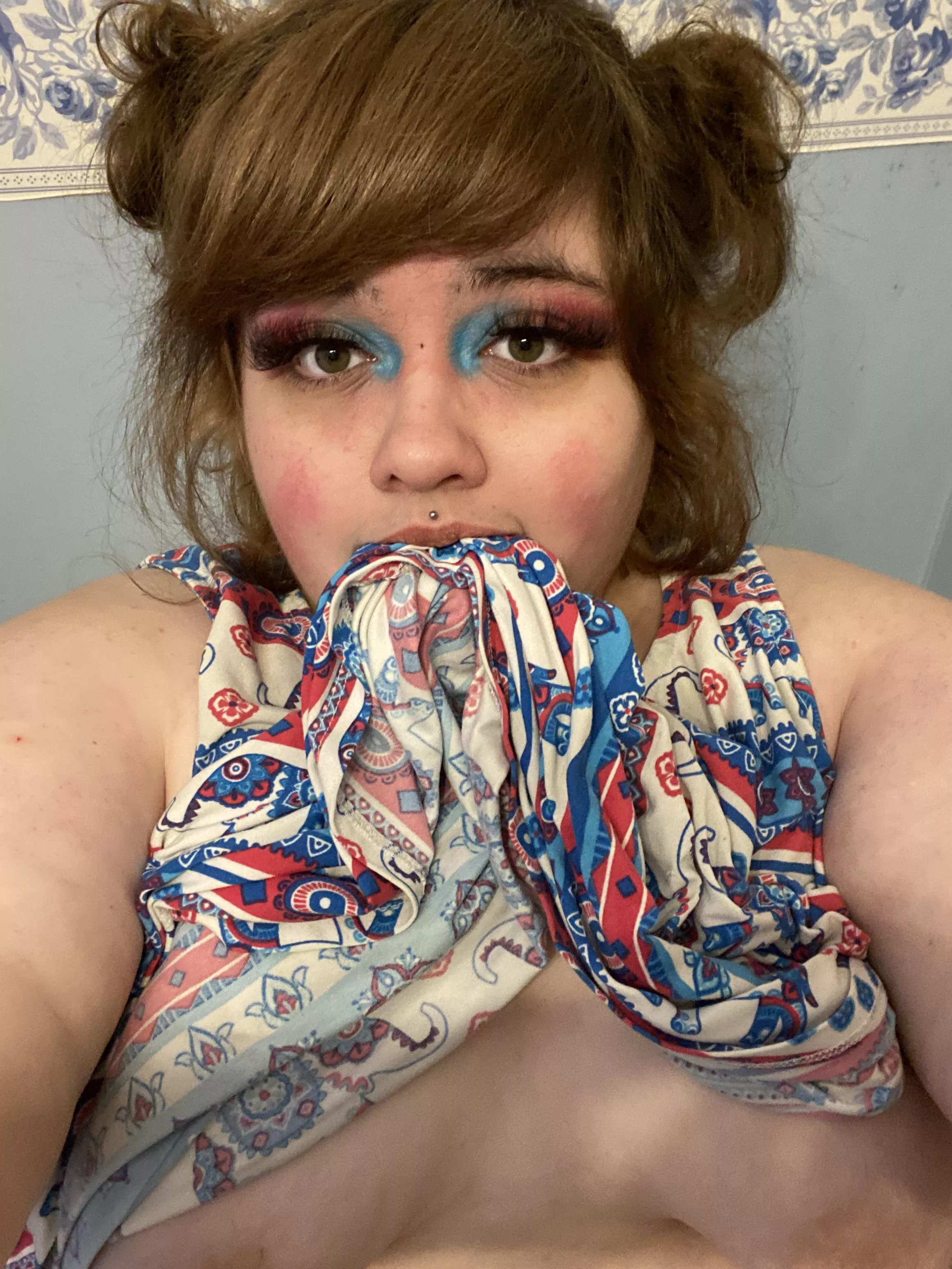 Played with makeup
