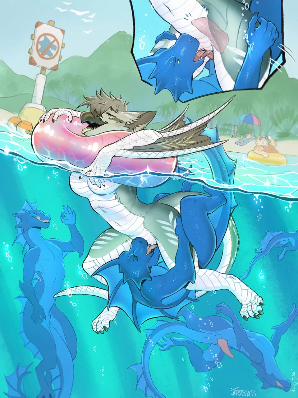 playfully sea dragons [FMMM] (tritscrits)