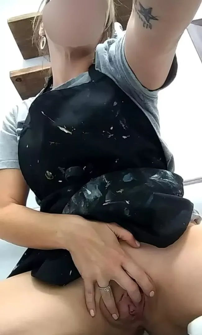 Playing at work. 😏🤭