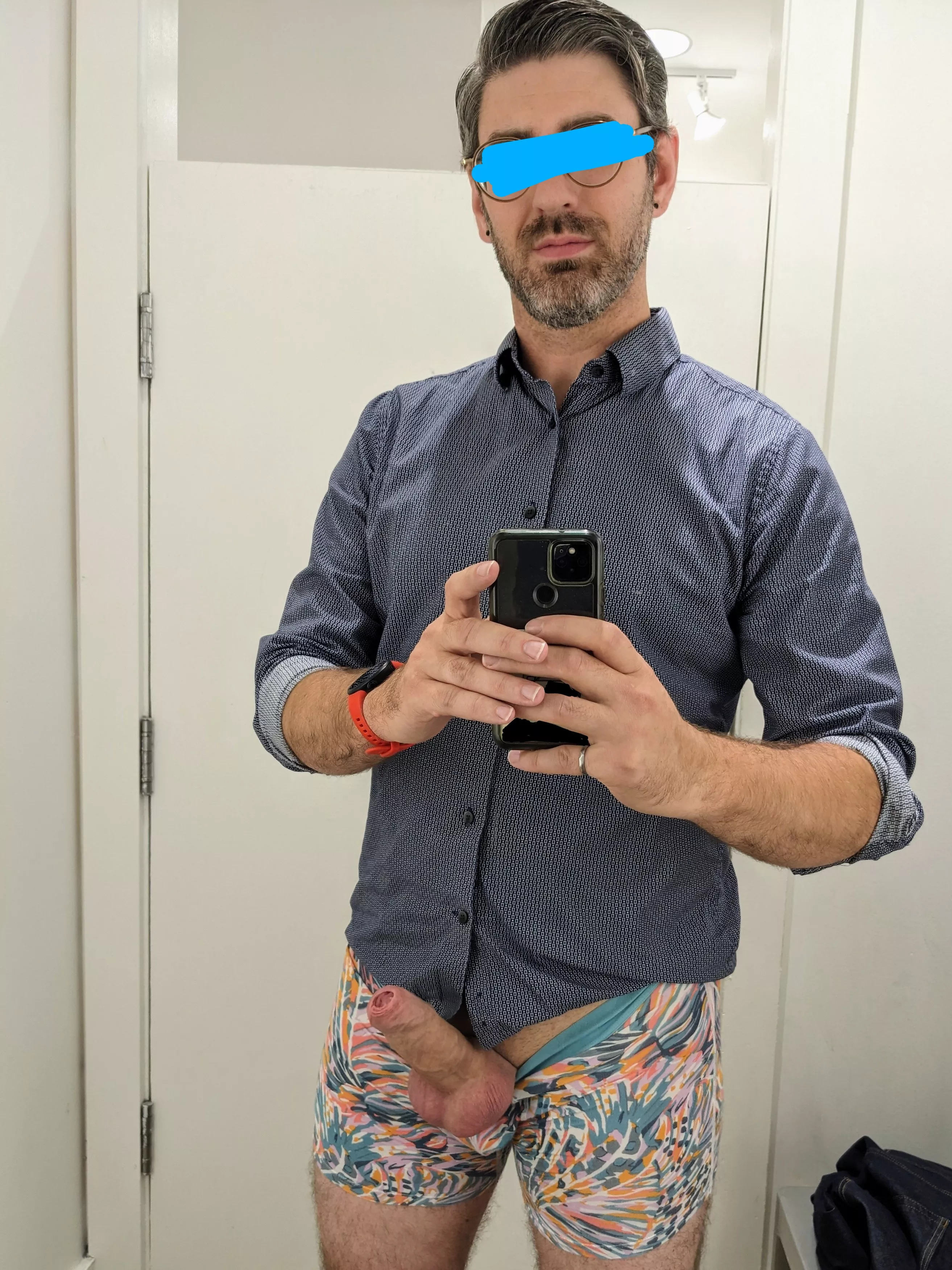 Playing in the change room