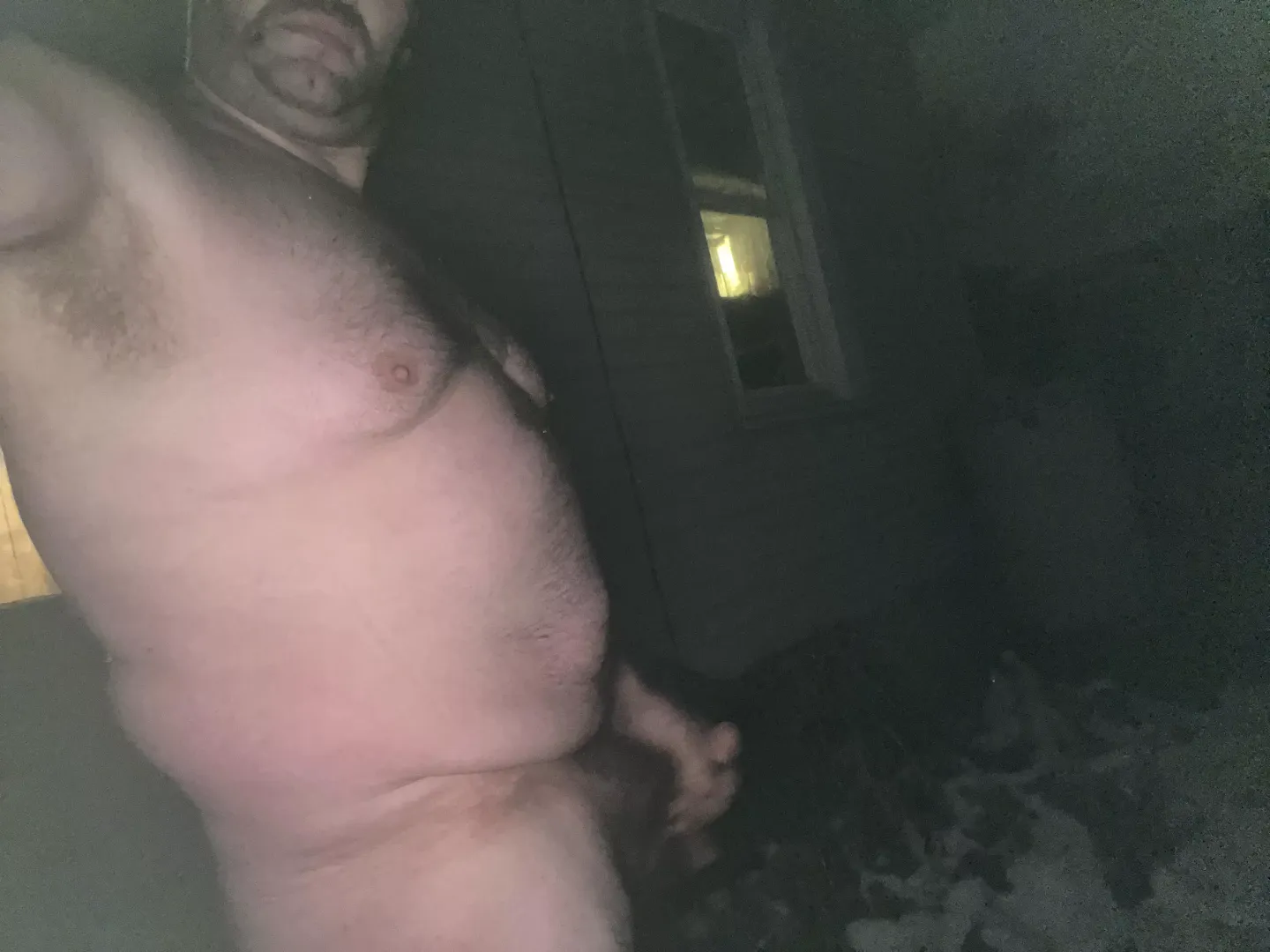 Playing in the snow