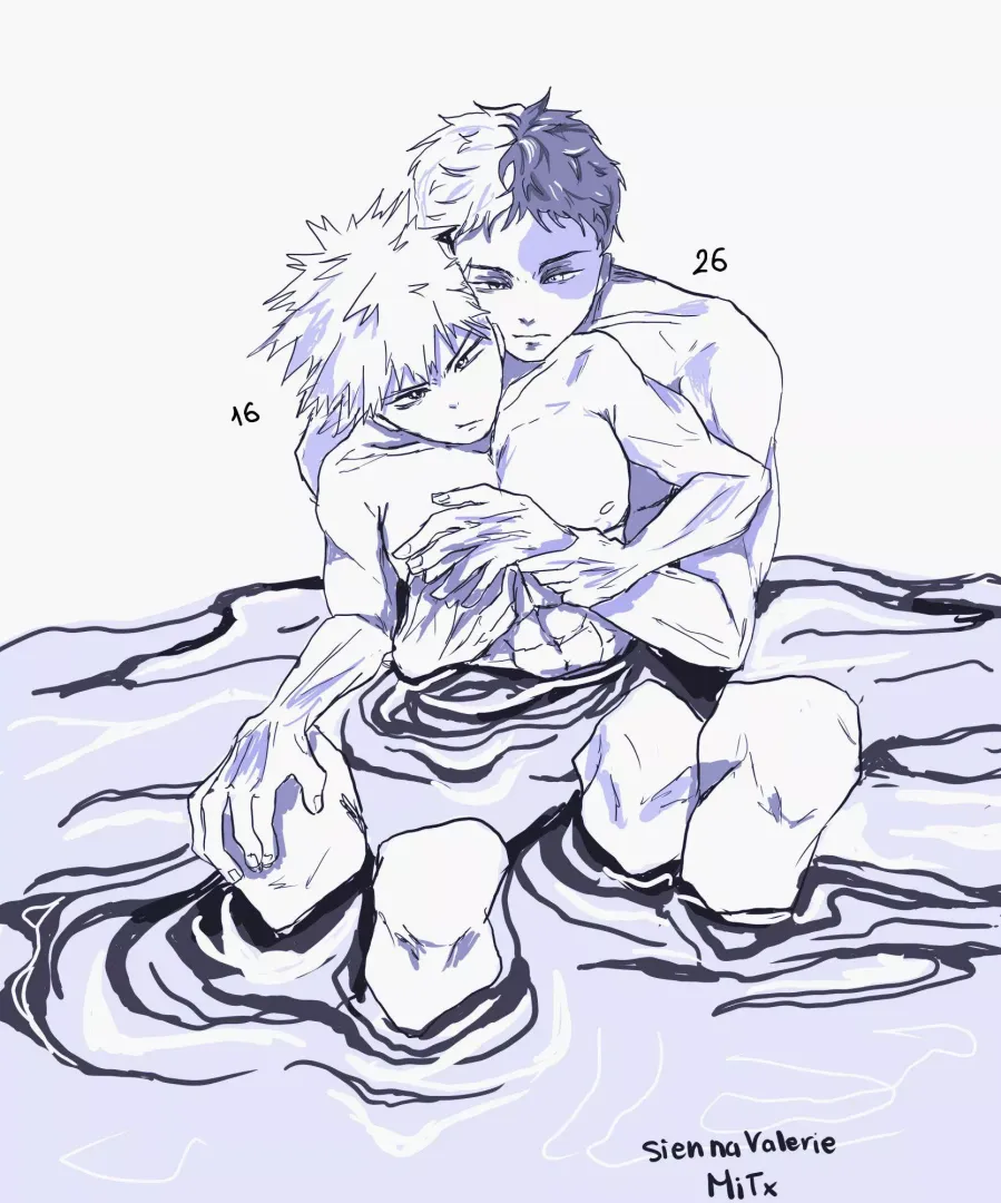 “Please Don’t Leave Me Again, Katsuki.” (By @Valerie_Mei1) | TodoBaku | My Hero Academia
