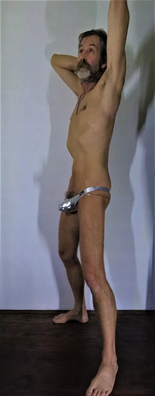 Please help to share me as much as possible in this exposed pose.