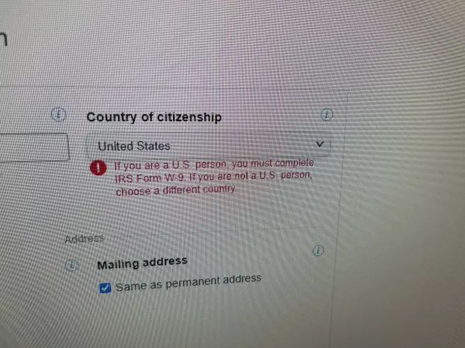 Please help , w9 wont pop up