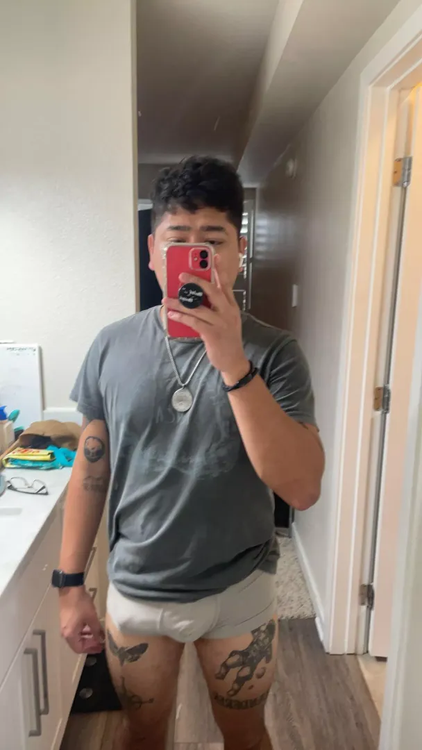 Please ignore the messy hair