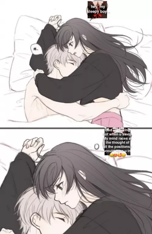 Please sleep in my arms...😍🤤