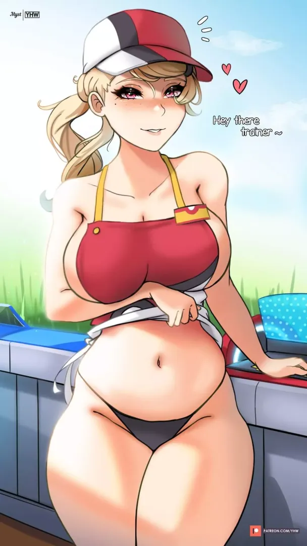 Pokemon Center Girl (Myst | YHW) [Scarlet & Violet]