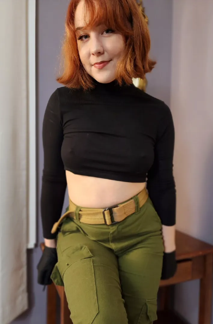 pokies in my kim possible cosplay.