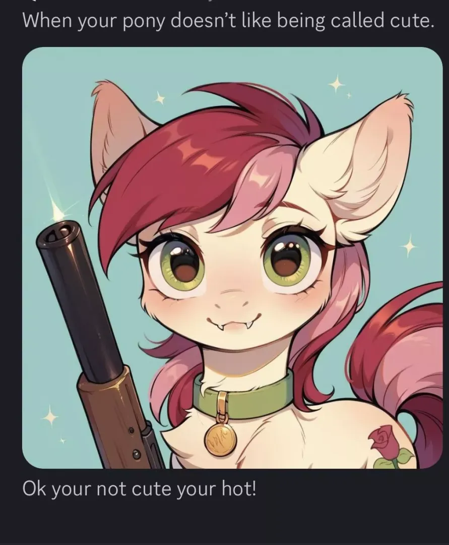 Pony be like…